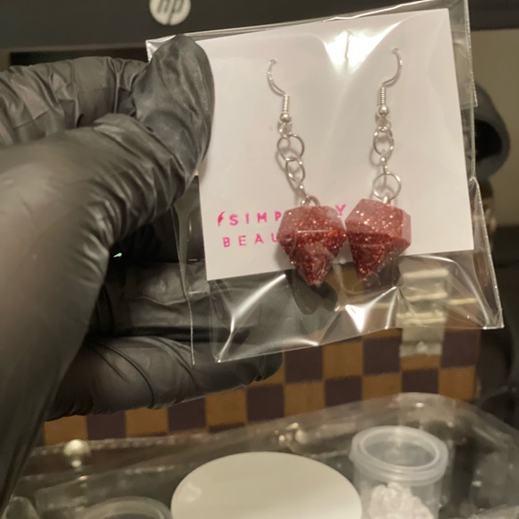 Home made earrings - Picture 2 of 5